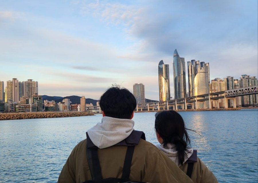 부산 해운대 선셋 요트투어 여름 바다 커플 데이트